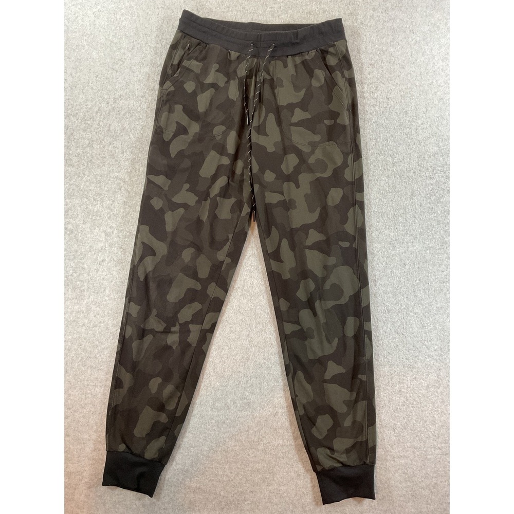 Zella Womens Camo Joggers Green Black Camouflage Activewear Pants XS #531